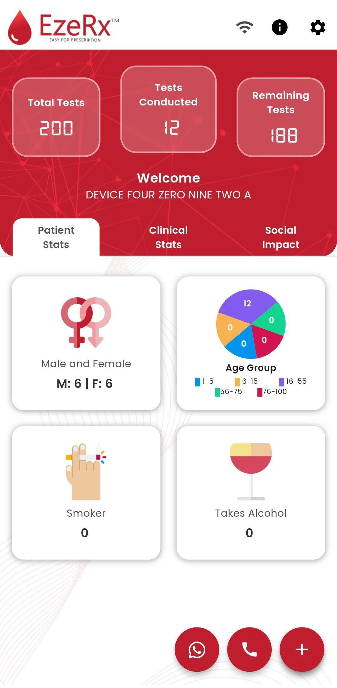 EzeCheck screenshot